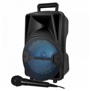 BOXA BLUETOOTH PORTABILA CU RADIO, MP3, AUX, USB +CADOU MICROFON 